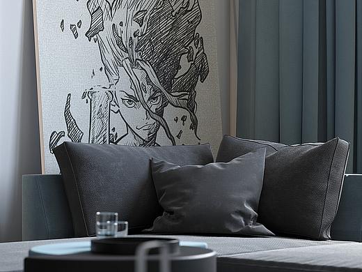 Interior Design Blue