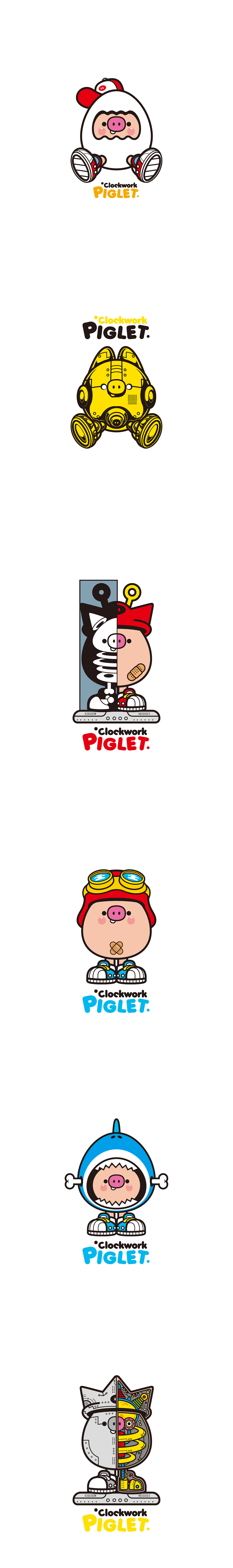 一只小猪猪（图ZMjY3MjYwNTk2） - IP形象 - 站酷设计师王苏扬原创素材 - 站酷ZCOOL