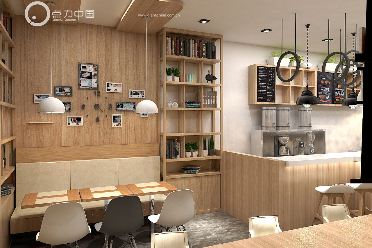 奶茶店|空间|室内设计|设计源源 - 原创作品 - 站酷 (ZCOOL)