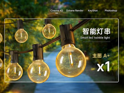 亚马逊 灯串 主图