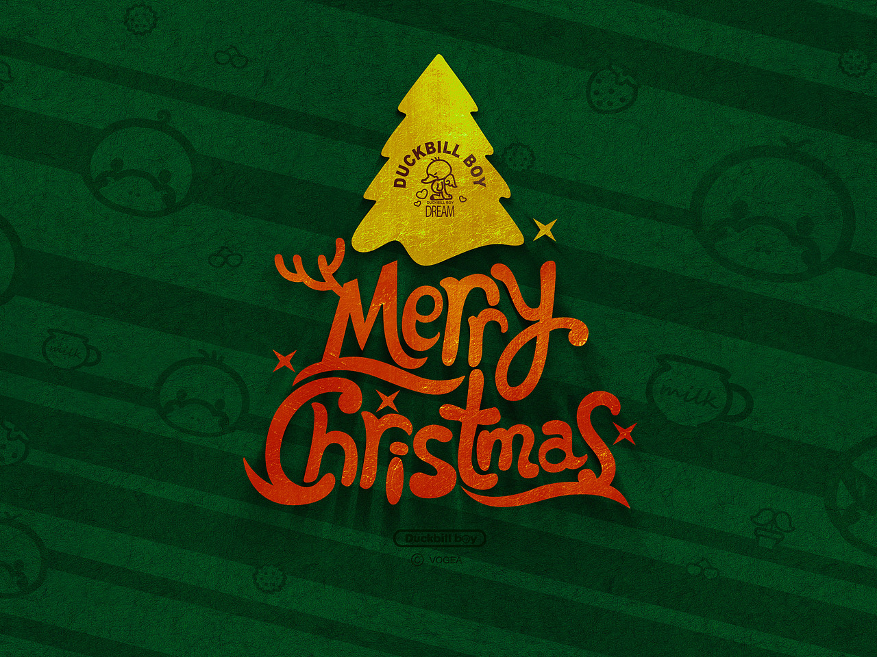 鸭嘴兽男孩 圣诞系列 高清手机壁纸(IPHONE6壁纸、安卓壁纸、iPad壁纸)