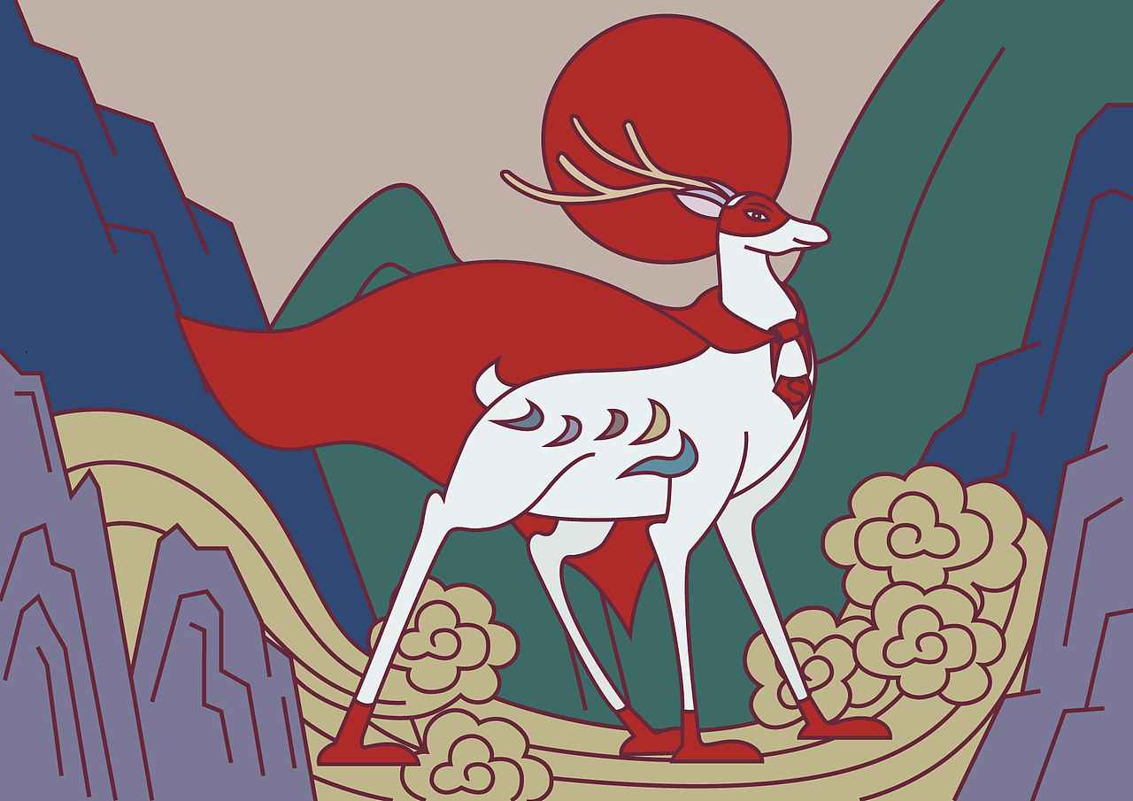 超级英雄九色鹿