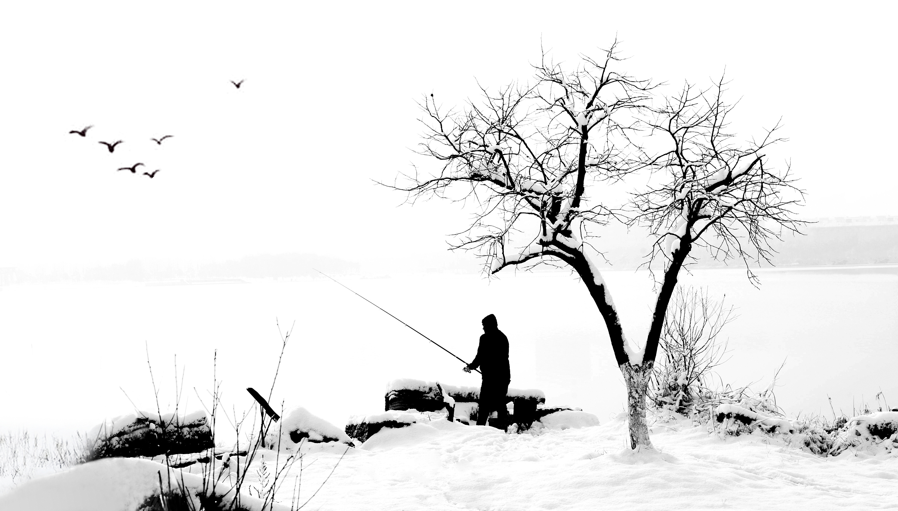 《独钓》|摄影|风光|07探路者 - 原创作品 - 站酷 (zcool)