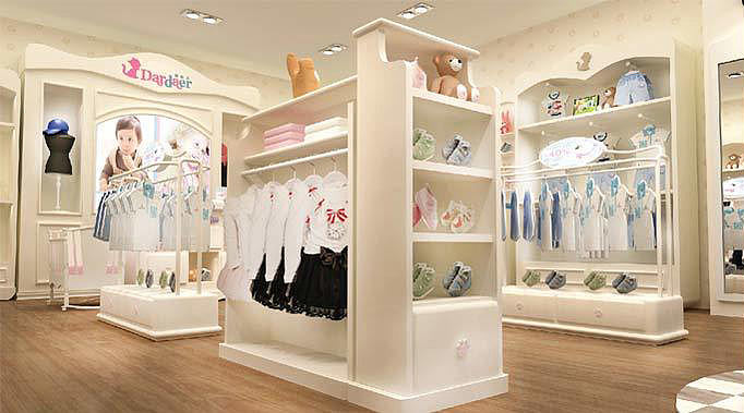 巴中母婴店设计公司|萌宠卡通母婴店|巴中母婴店设计案例