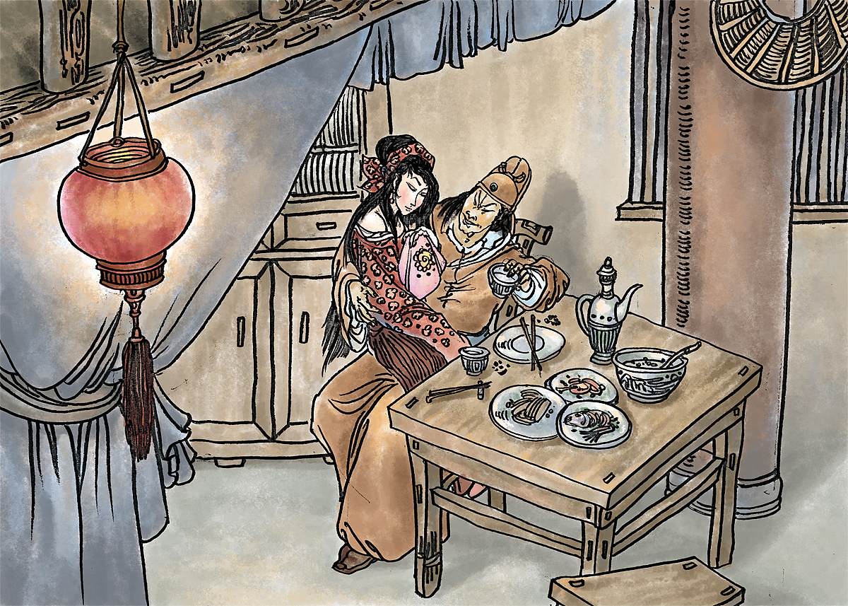 绘本连环画四大名著水浒传国学插画