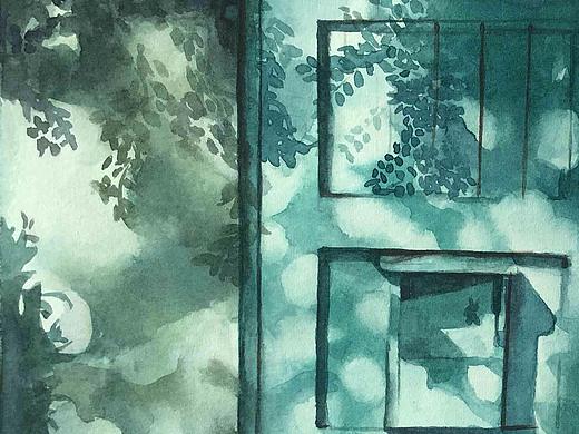 水彩手绘作品