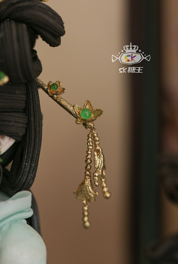 糖王周毅国际金奖蛋糕《武则天》高清细节图（图ZMTE2ODU0OTA0） - 手办/模玩 - 站酷设计师糖王周毅团队原创素材 - 站酷ZCOOL