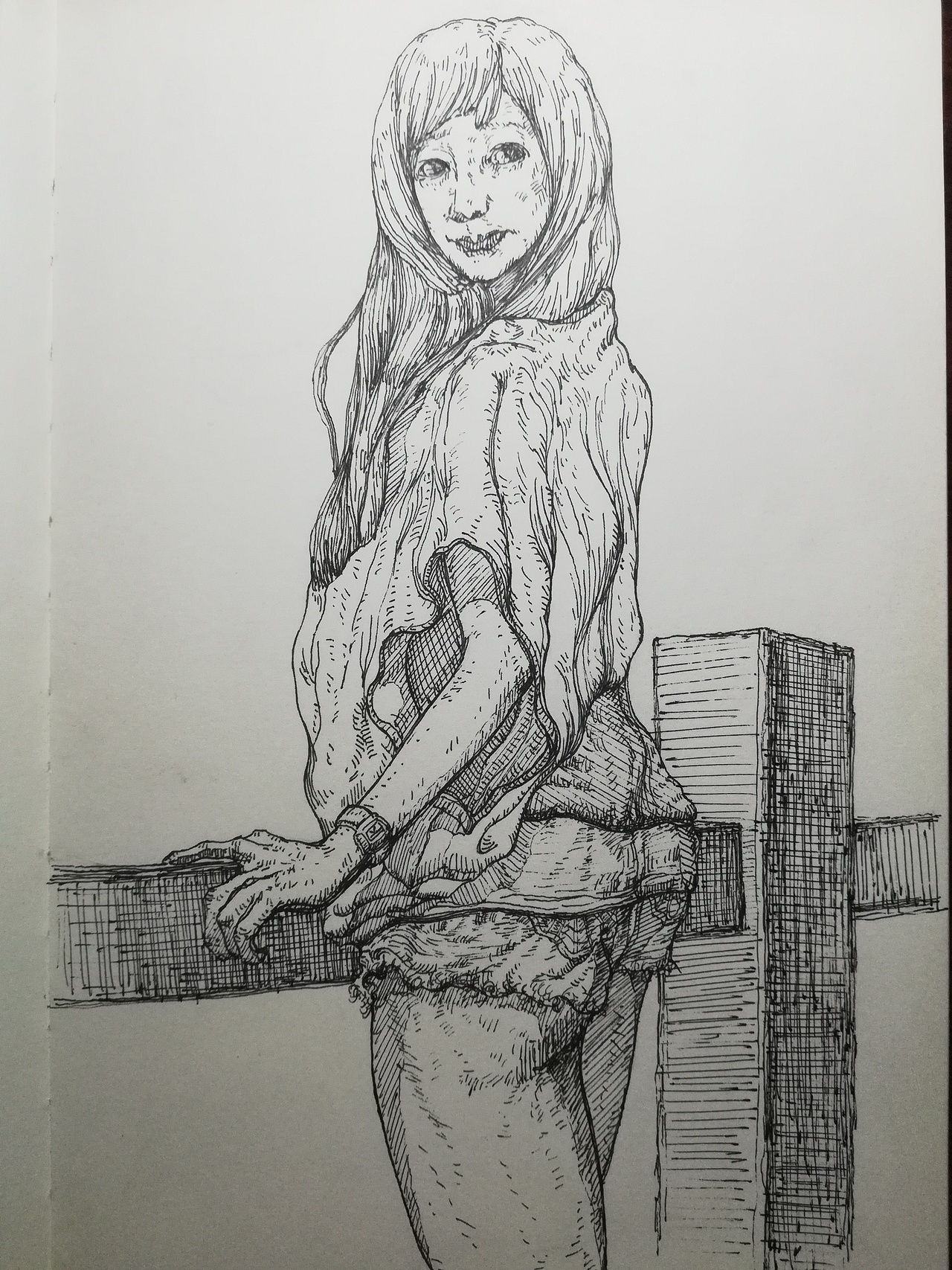 美女半身（图ZMTE3MDI1ODk2） - 绘画 - 站酷设计师超级大反派原创素材 - 站酷ZCOOL