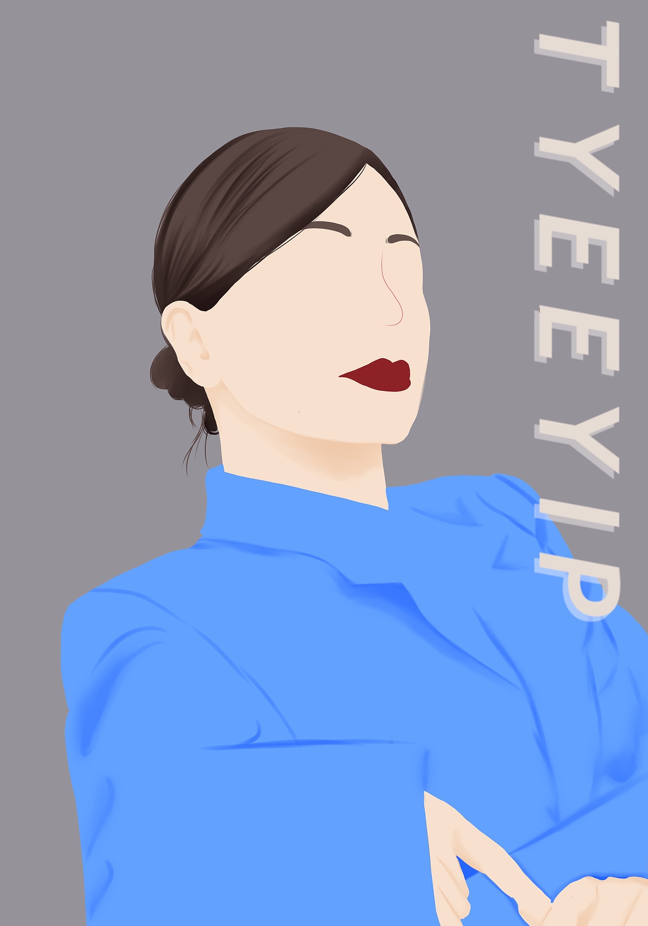 扁平风人物插画
