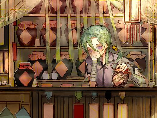 《月夕的小酒馆》