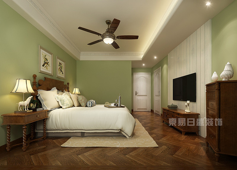 美式乡村风格装修效果图1