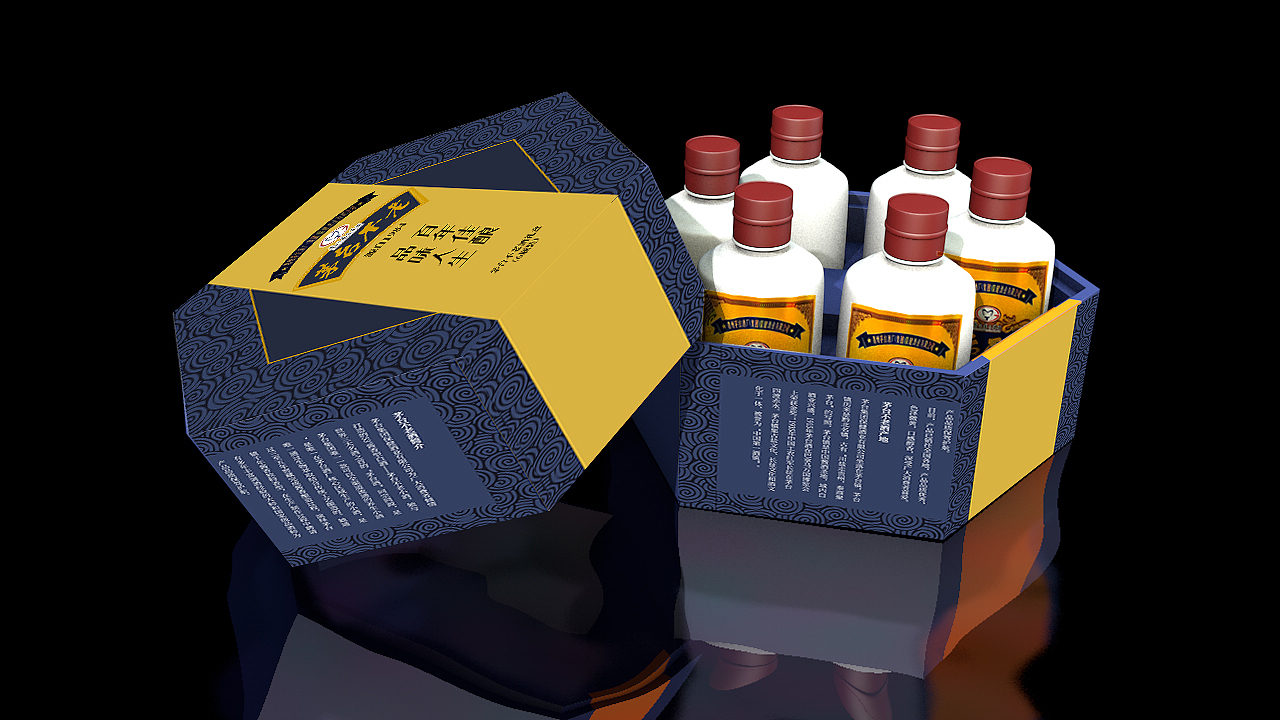 MTBL酒盒设计-礼品包装设计