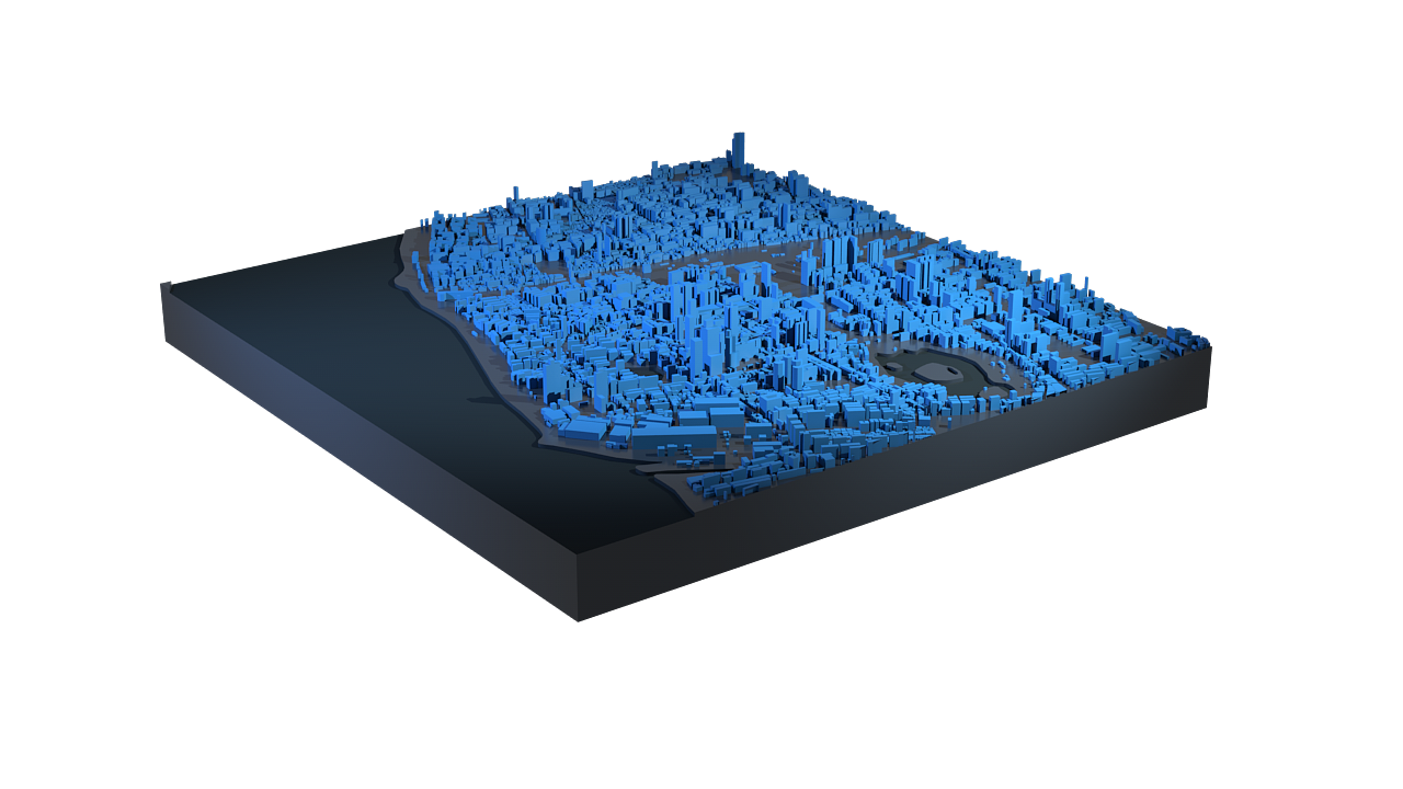 城市三维缩略图