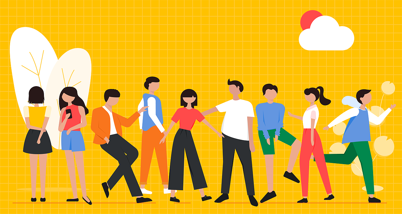 2020扁平风格人物设计汇总