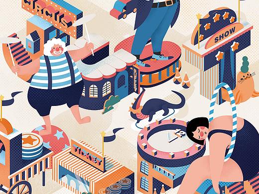 2.5D和商业插画练习