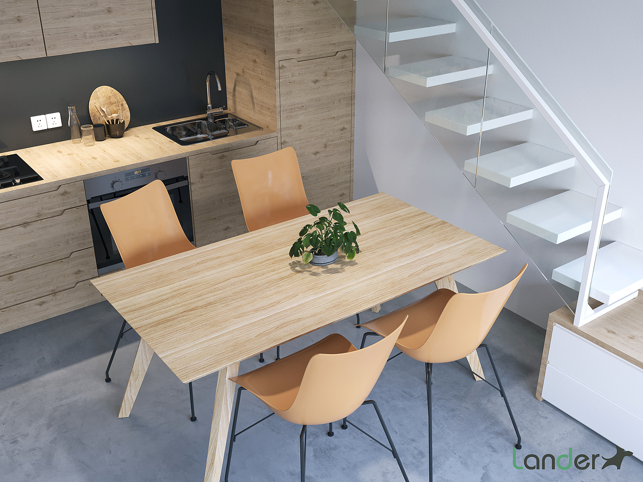 现代简约公寓（图ZMTk5NTU1NTAw） - 家装设计 - 站酷设计师lander_design原创素材 - 站酷ZCOOL