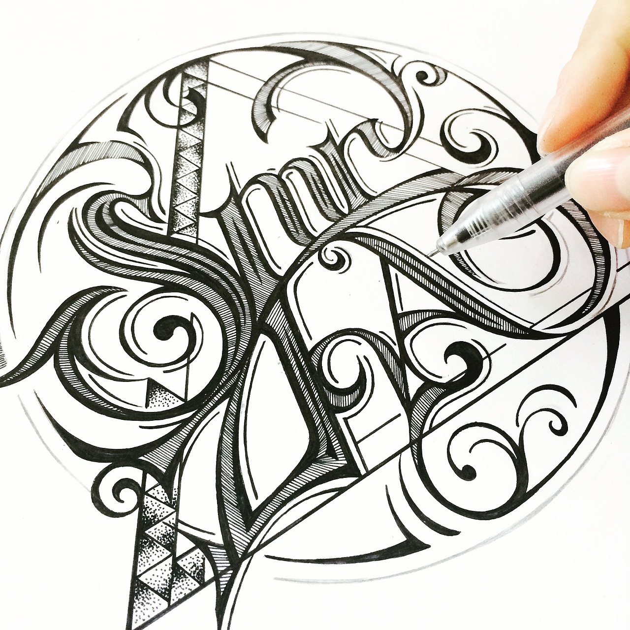 手绘哥特体（图ZMzcwMTgwMDQ=） - 字体/字形 - 站酷设计师sMrZhao4295原创素材 - 站酷ZCOOL