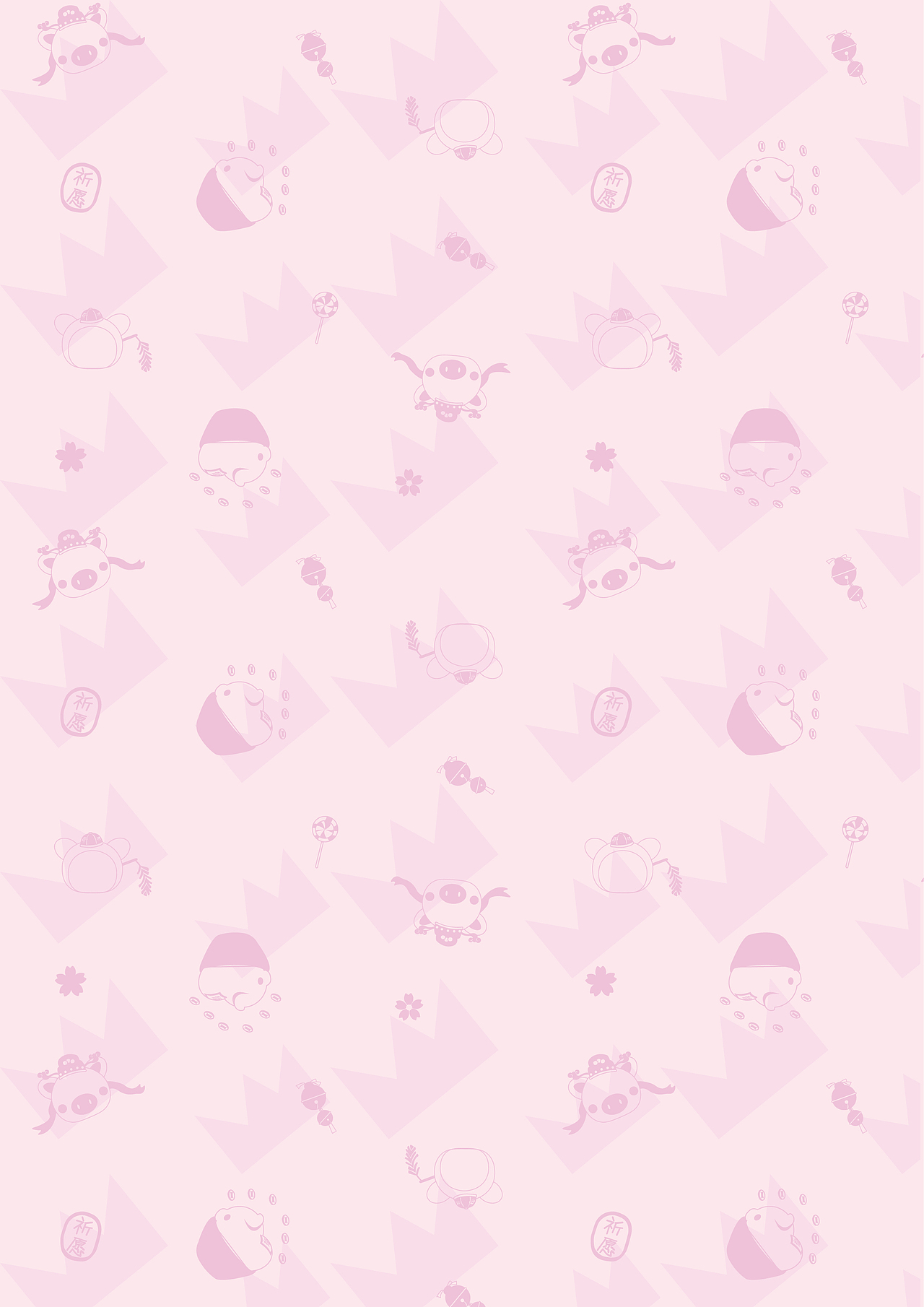 pahoer平铺图--小猪