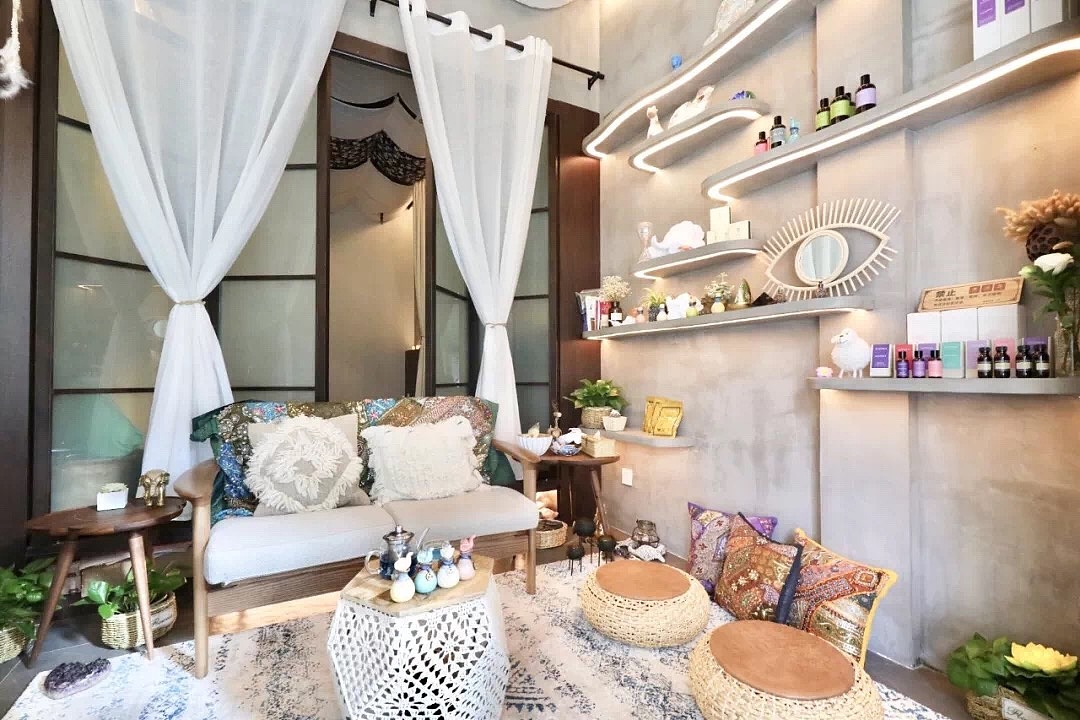 珠江新城泰式按摩spa(现场+设计图)