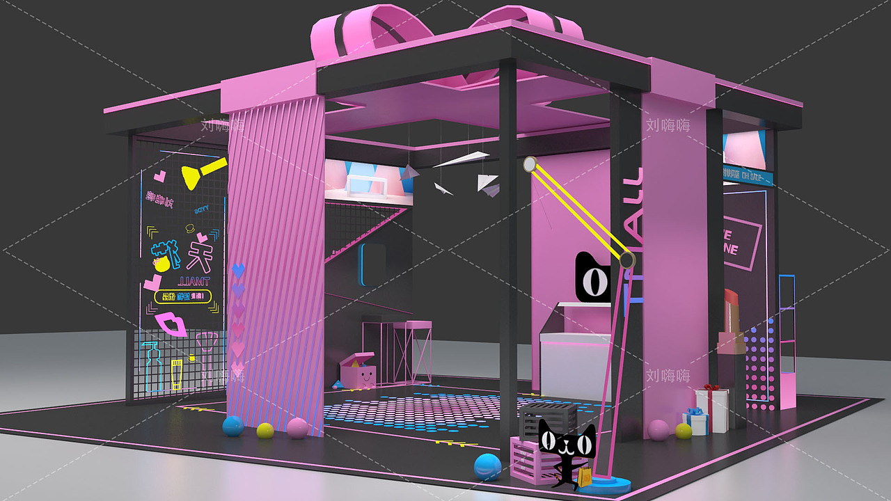 天猫快闪店（图ZMjk0NzczNjAw） - 其他三维 - 站酷设计师刘嗨嗨呀原创素材 - 站酷ZCOOL
