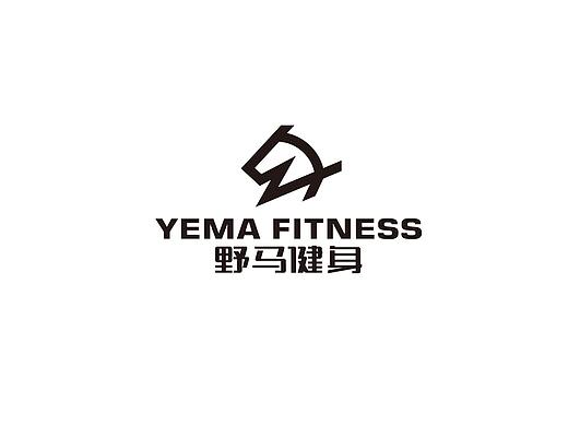 野马健身logo