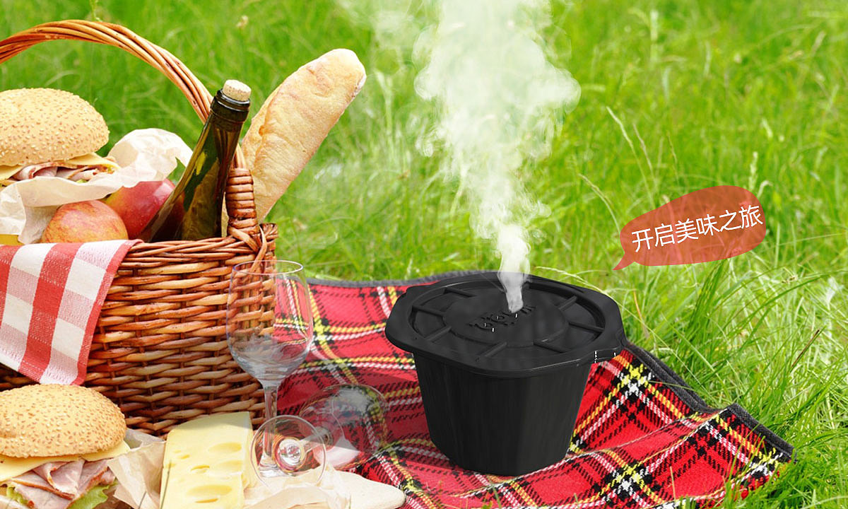 【自热火锅 | 产品造型设计】百草味（图ZMjk1MDU5Nzk2） - 其他工业/产品 - 站酷设计师玖恪品牌设计原创素材 - 站酷ZCOOL