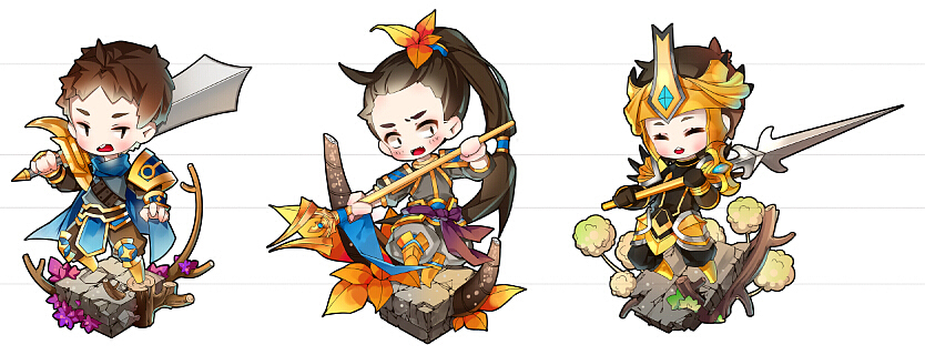 LOL Q版 模型制作