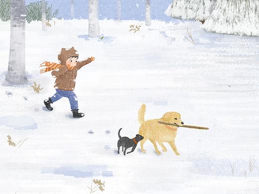 打雪仗