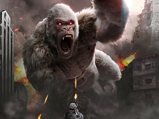 狂暴怪物合成海报（个人主页-ZNTA5NzQzMDg=） - 海报 - 站酷设计师脉鸡原创素材 - 站酷ZCOOL