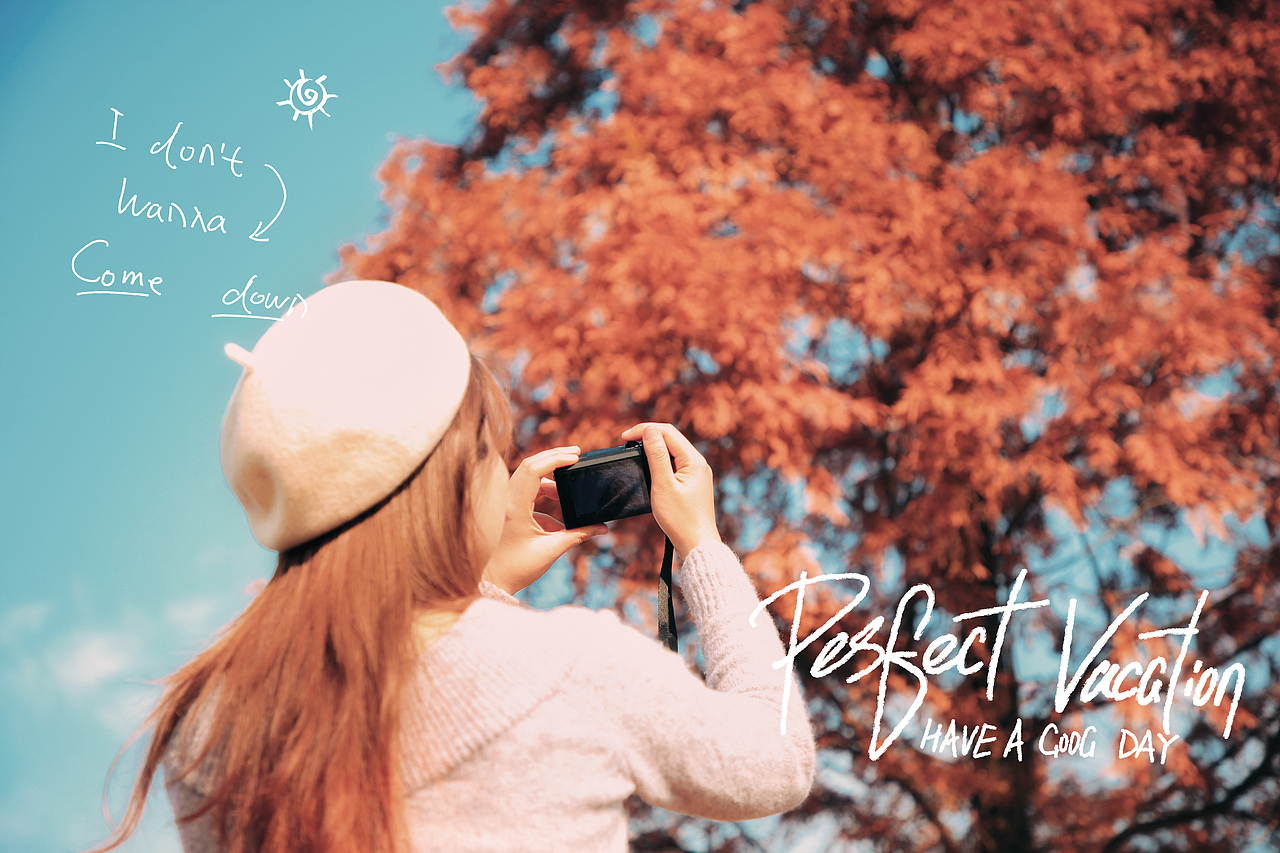 秋天少女（图ZMjE2MzYwODEy） - 人像摄影 - 站酷设计师鸽子y原创素材 - 站酷ZCOOL