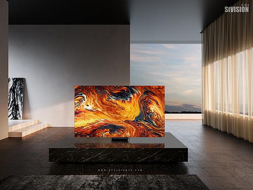 Home appliance rendering CGI