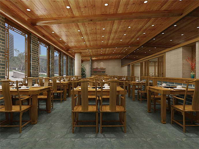 宽店火锅-重庆特色现代火锅店装修设计