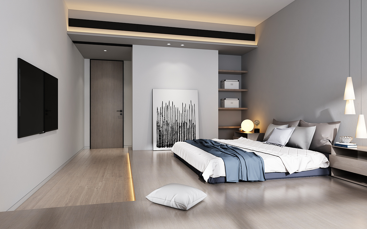 万科 · 金御滨江——粗糙与精致极致碰撞（图ZMTIzNzIyNjM2） - 家装设计 - 站酷设计师筑加设计原创素材 - 站酷ZCOOL