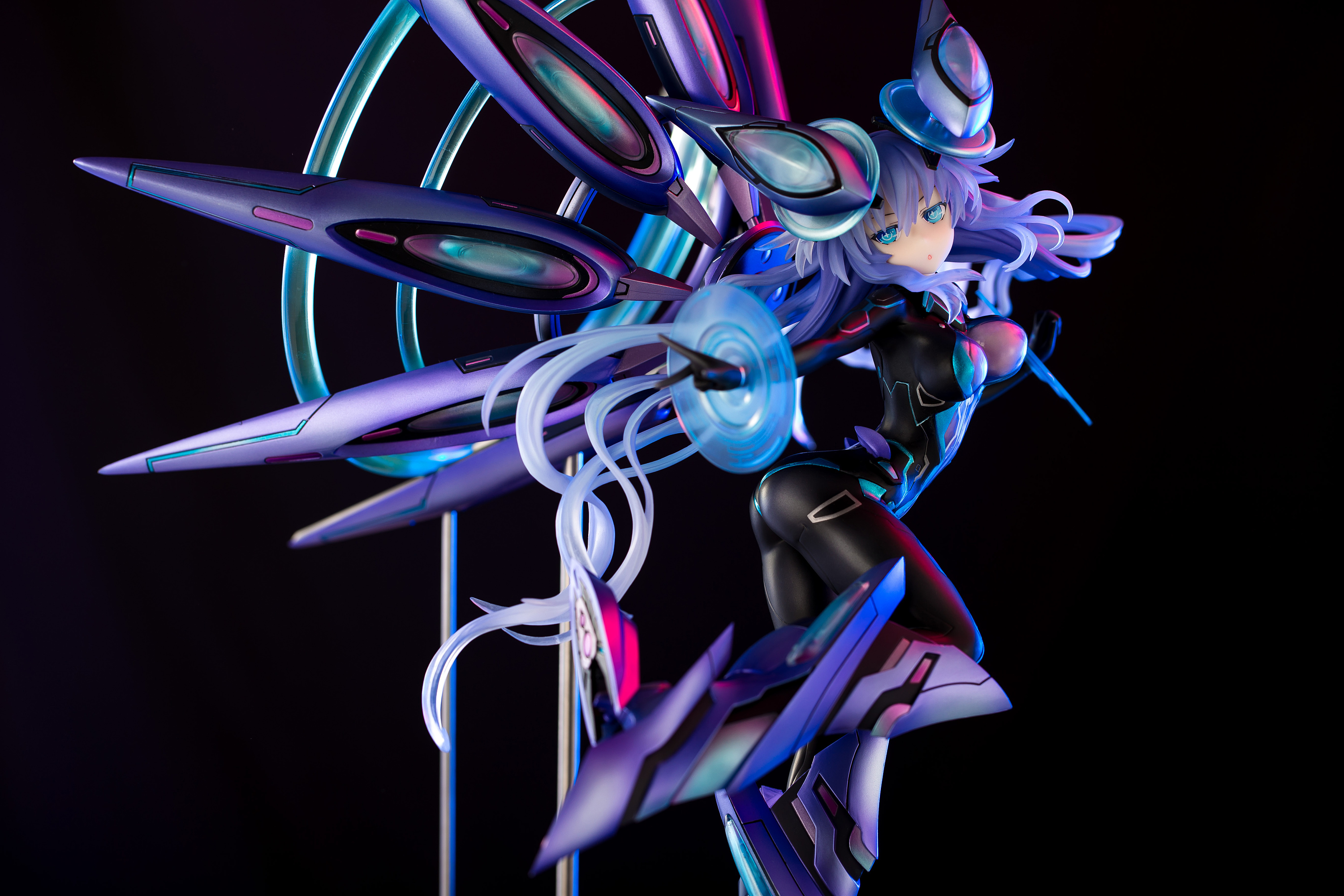 手办摄影 紫色之心