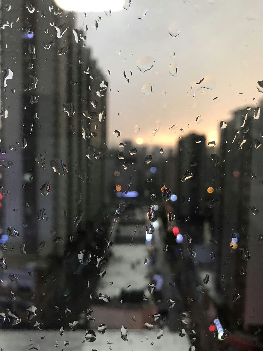 雨后的夕阳!手机随手一拍