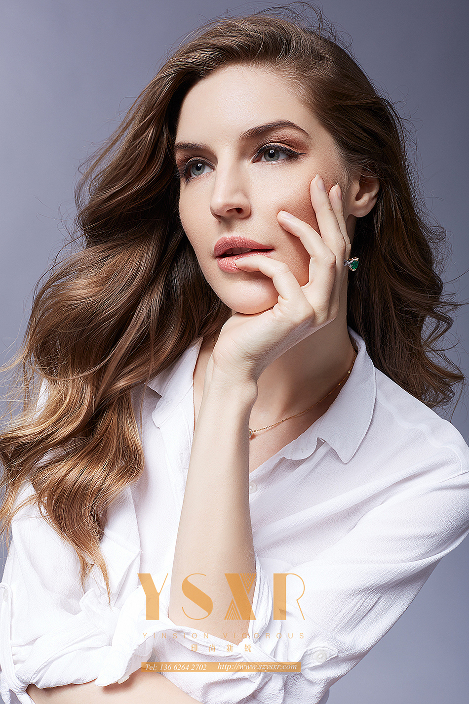 珠宝平面模特大片拍摄