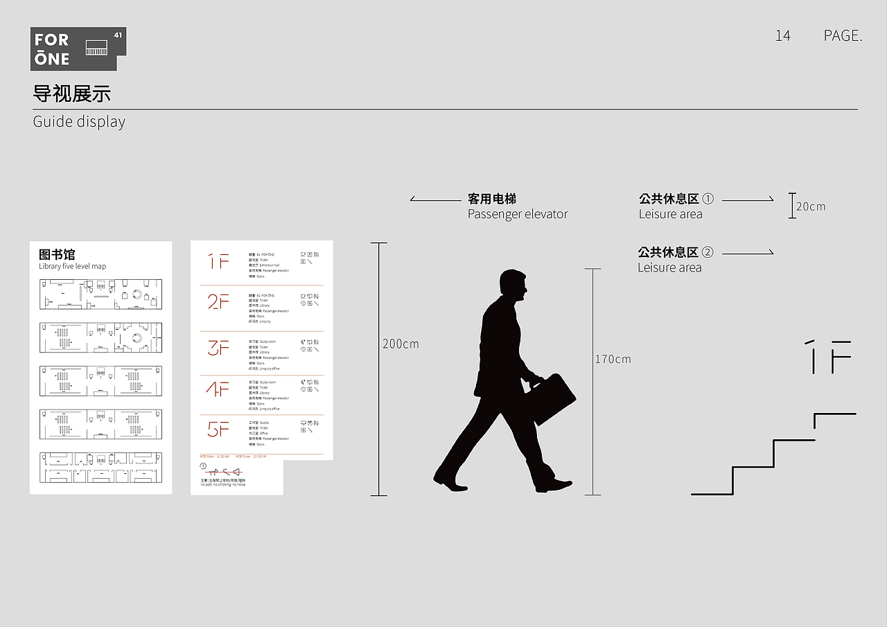 导视设计—图书馆改造:咖啡阅览室