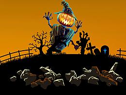 萬圣節(jié)易拉寶