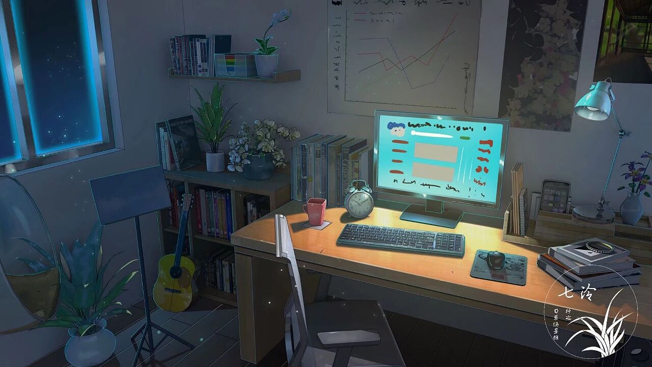 三期场景班学生作业（集合二）（图ZMjczNTAwNTY4） - 商业插画 - 站酷设计师行之LV原创素材 - 站酷ZCOOL