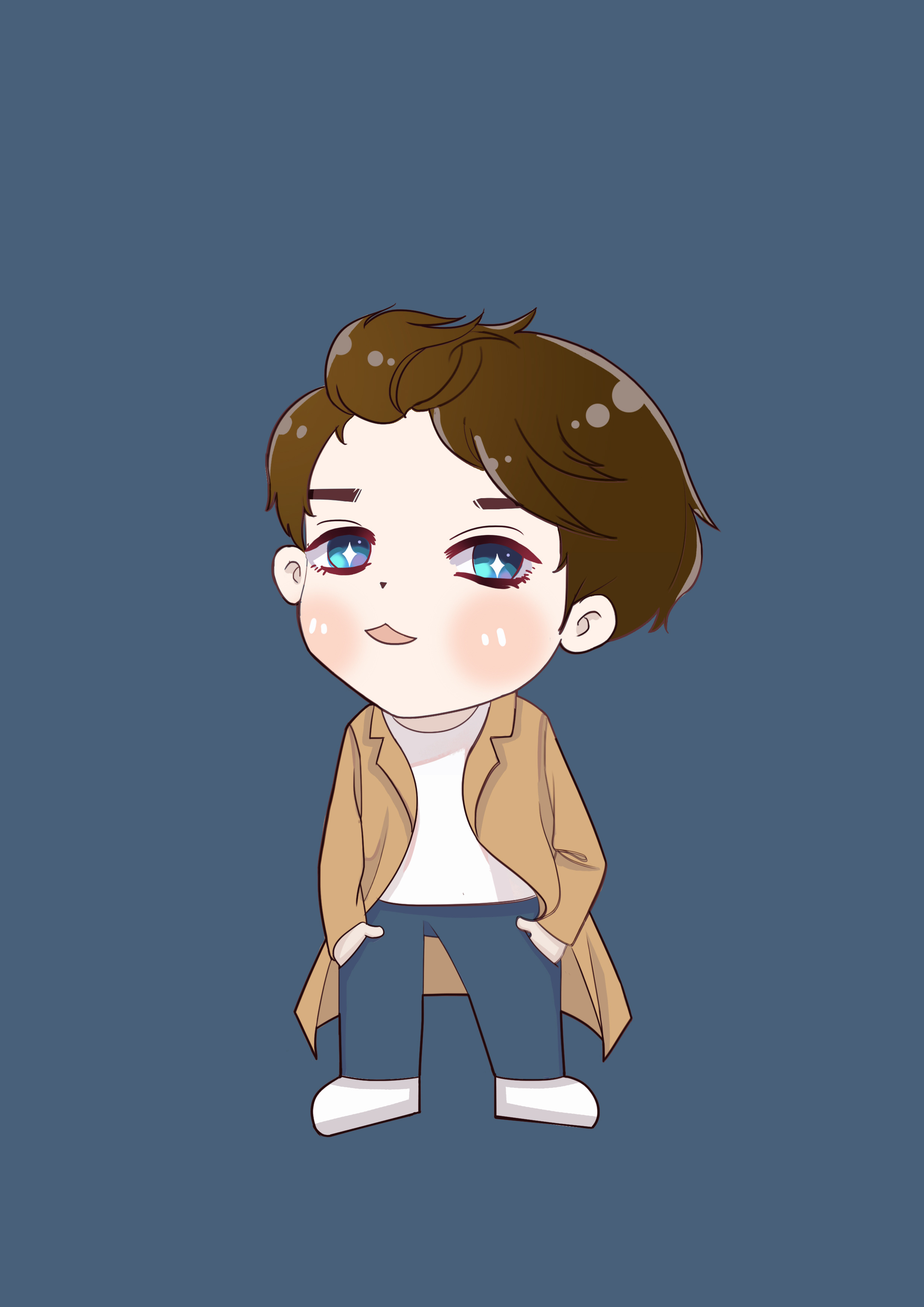 q版|插画|创作习作|一白冉冉 - 原创作品 - 站酷 (zcool)