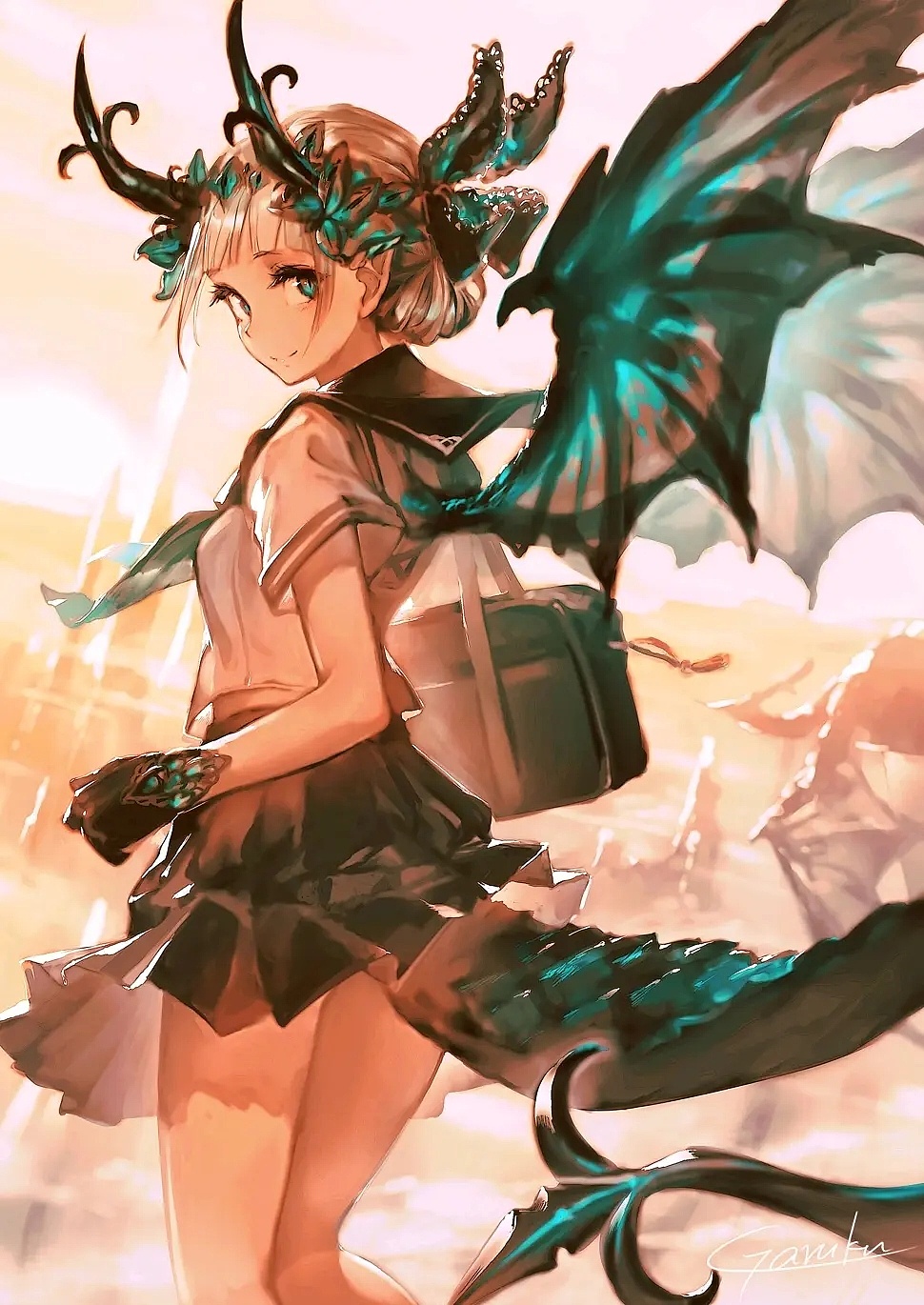 妖孽 美少女|动漫|其他动漫|苏染墨_原创作品-站酷zcool