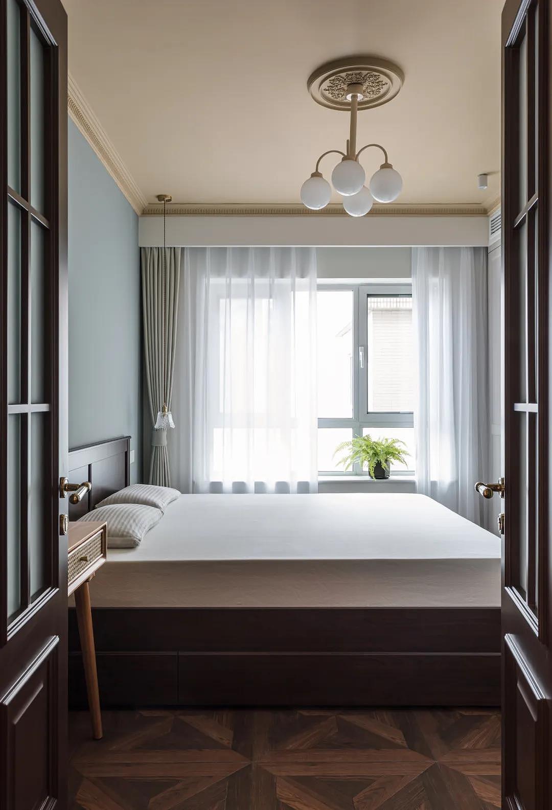 56㎡复古法式风格小户型公寓装修，浪漫生活体验（图ZMjgwMTYxMTE2） - 家装设计 - 站酷设计师峰光无限装饰原创素材 - 站酷ZCOOL