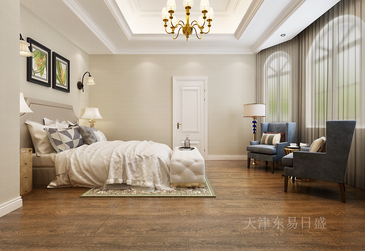 315平欧式风格装修效果图,华丽的装饰,精美的造型