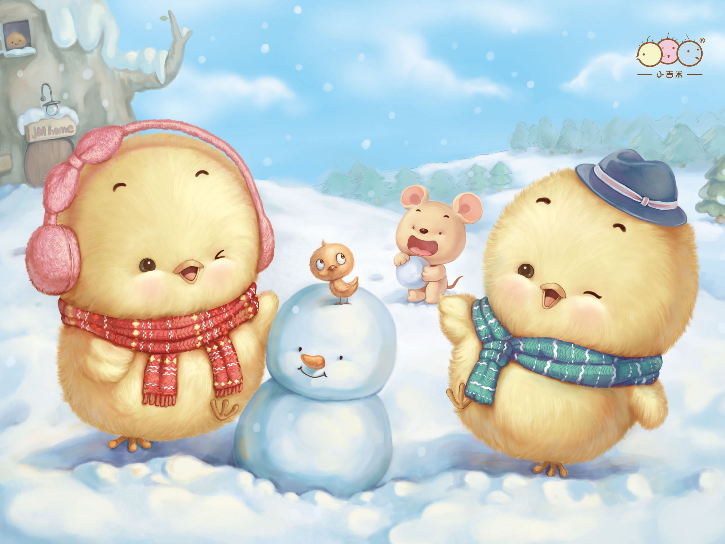 萌萌小鸡|插画|商业插画|尘世独唱 - 原创作品 - 站酷 (zcool)