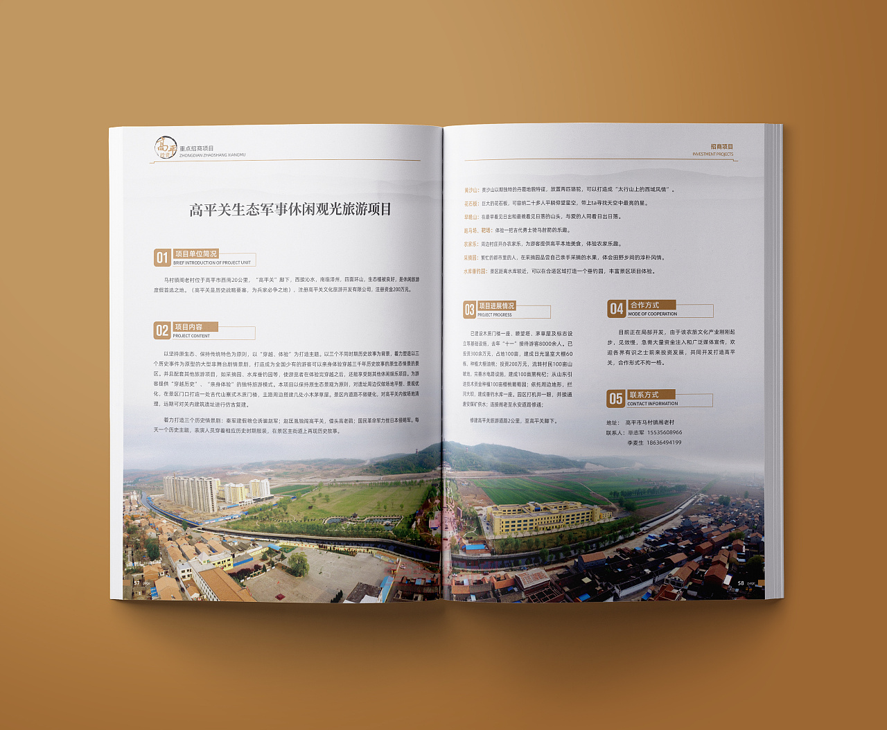 一希品牌设计--招商引资画册宣传册设计