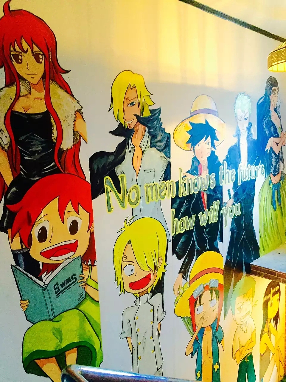 海贼王墙绘