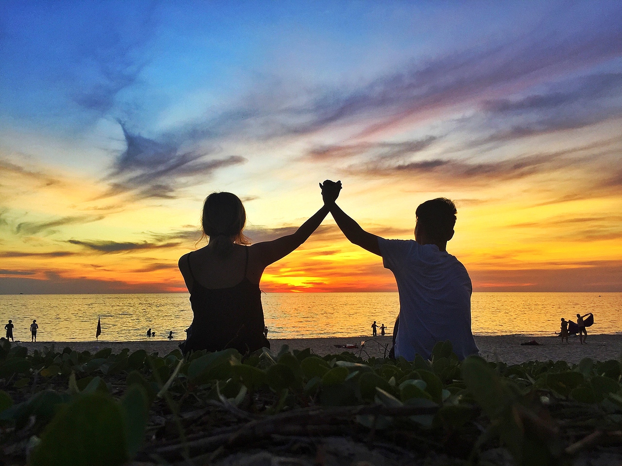 《 泰国 | 卡伦海滩 》浪漫&休闲的夕阳下