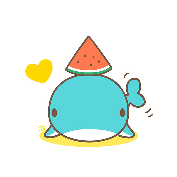 夏日鲸鱼 | 表情包