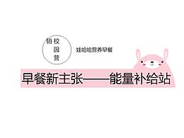 娃哈哈营养早餐系列策划书