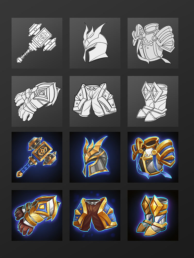 装备ui魔幻图标